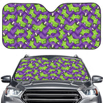 Zombie Foot Pattern Print Car Windshield Sun Shade