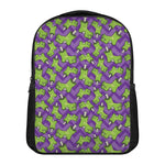 Zombie Foot Pattern Print Casual Backpack