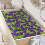 Zombie Foot Pattern Print Changing Pad Cover
