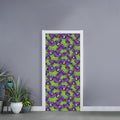 Zombie Foot Pattern Print Door Sticker