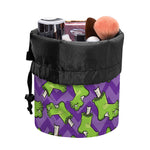 Zombie Foot Pattern Print Drawstring Makeup Bag