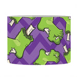 Zombie Foot Pattern Print Drum Lamp Shade