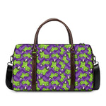 Zombie Foot Pattern Print Duffle Bag