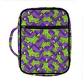 Zombie Foot Pattern Print Front Pocket Bible Bag