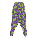 Zombie Foot Pattern Print Hammer Pants
