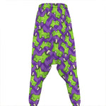 Zombie Foot Pattern Print Hammer Pants