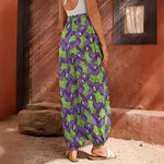 Zombie Foot Pattern Print Harem Pants