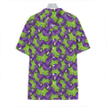 Zombie Foot Pattern Print Hawaiian Shirt