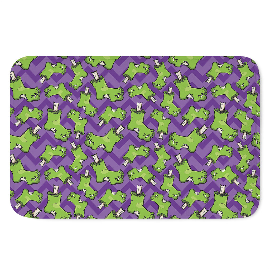Zombie Foot Pattern Print Indoor Door Mat