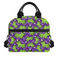 Zombie Foot Pattern Print Insulated Lunch Bag