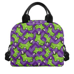 Zombie Foot Pattern Print Insulated Lunch Bag
