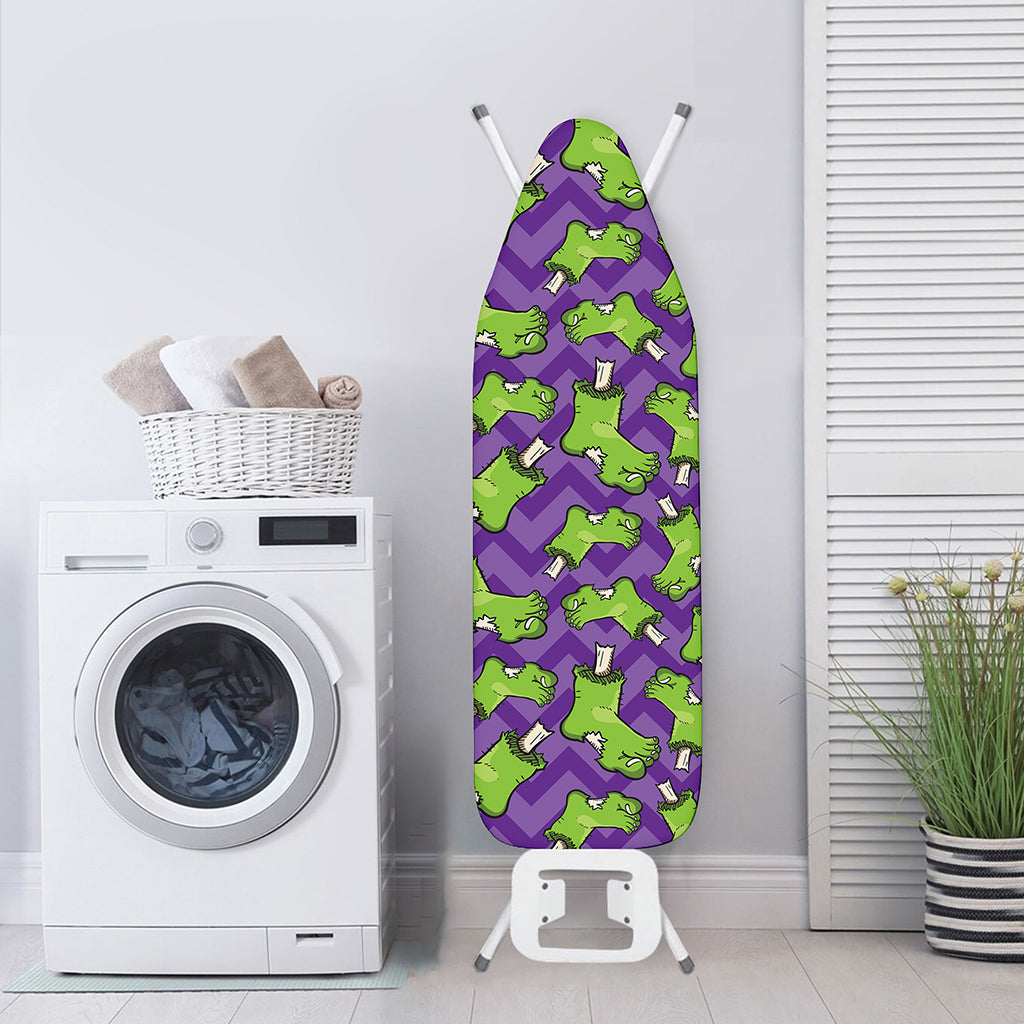 Zombie Foot Pattern Print Ironing Board Cover