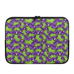 Zombie Foot Pattern Print Laptop Sleeve