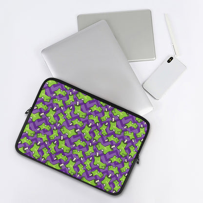 Zombie Foot Pattern Print Laptop Sleeve