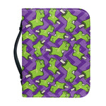 Zombie Foot Pattern Print Leather Bible Cover