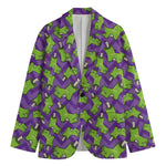 Zombie Foot Pattern Print Men's Blazer