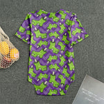 Zombie Foot Pattern Print Men's Bodysuit