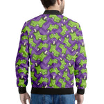 Zombie Foot Pattern Print Men's Bomber Jacket