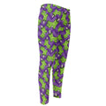 Zombie Foot Pattern Print Men's Compression Pants