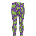Zombie Foot Pattern Print Men's Leggings