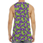 Zombie Foot Pattern Print Men's Muscle Tank Top