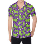 Zombie Foot Pattern Print Men's Shirt