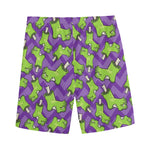Zombie Foot Pattern Print Men's Sports Shorts