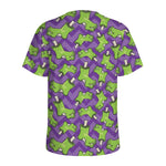 Zombie Foot Pattern Print Men's Sports T-Shirt