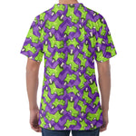 Zombie Foot Pattern Print Men's Velvet T-Shirt