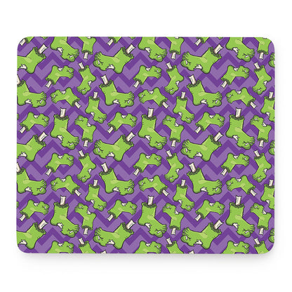 Zombie Foot Pattern Print Mouse Pad