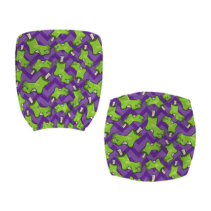 Zombie Foot Pattern Print Office Chair Cover