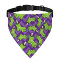 Zombie Foot Pattern Print Over The Collar Dog Bandana