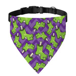 Zombie Foot Pattern Print Over The Collar Dog Bandana