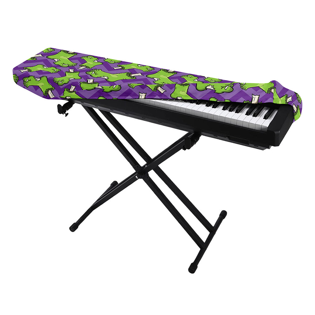 Zombie Foot Pattern Print Piano Keyboard Cover
