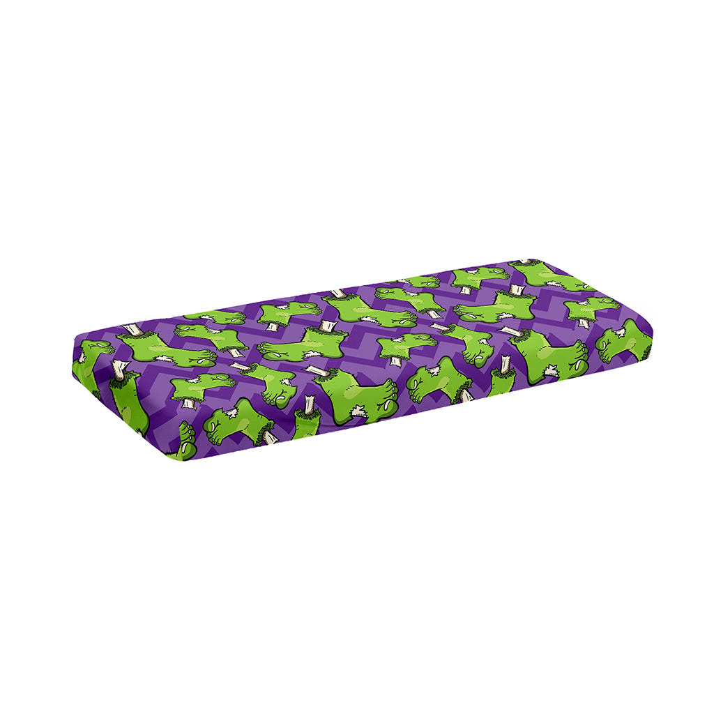 Zombie Foot Pattern Print Piano Keyboard Cover