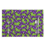 Zombie Foot Pattern Print Placemat