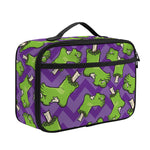 Zombie Foot Pattern Print Portable Lunch Bag