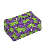 Zombie Foot Pattern Print Rectangle Tissue Box Cover