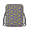 Zombie Foot Pattern Print Rectangular Crossbody Bag