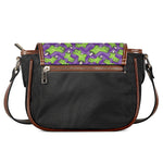 Zombie Foot Pattern Print Saddle Bag