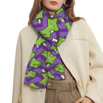 Zombie Foot Pattern Print Scarf