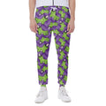 Zombie Foot Pattern Print Joggers