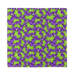 Zombie Foot Pattern Print Silk Bandana