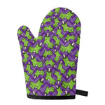 Zombie Foot Pattern Print Single Oven Mitt