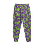 Zombie Foot Pattern Print Sweatpants