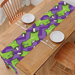 Zombie Foot Pattern Print Table Runner