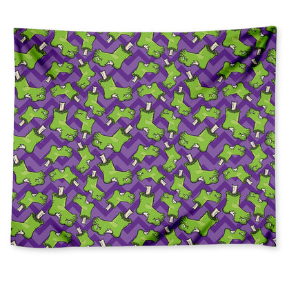 Zombie Foot Pattern Print Tapestry