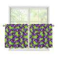 Zombie Foot Pattern Print Tier Curtains