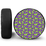 Zombie Foot Pattern Print Tire Cover
