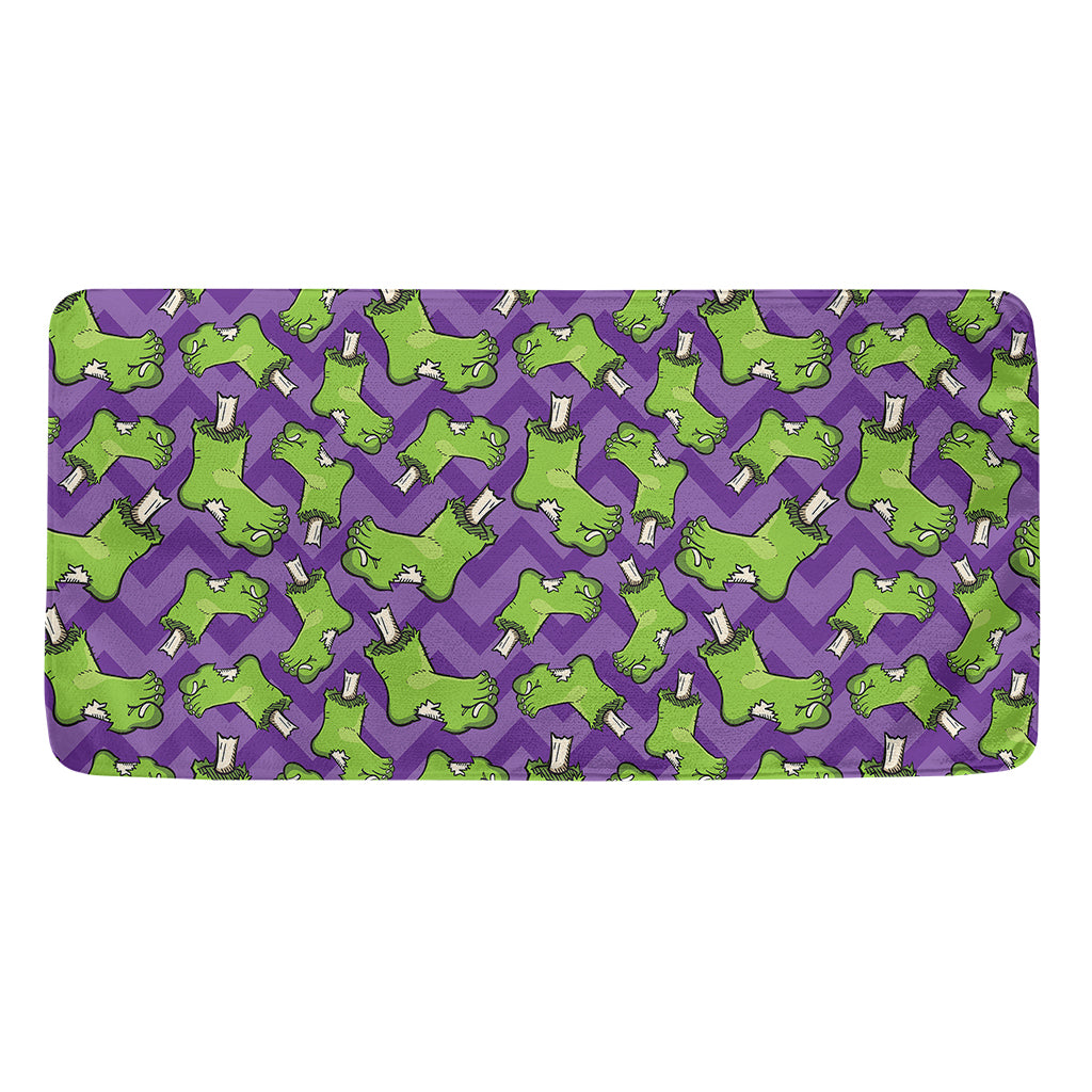 Zombie Foot Pattern Print Towel